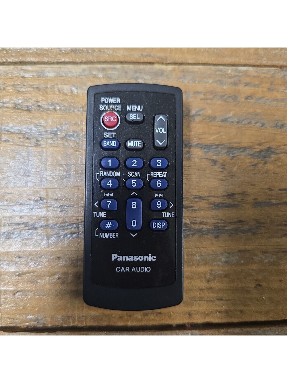 Panasonic EUR7641010 car audio remote control